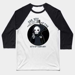 Cute Grim reaper Baseball T-Shirt